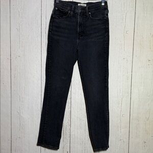 Madewell Black The Perfect Vintage Denim Jeans Size 26